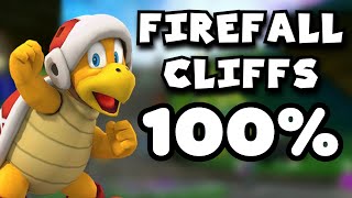 ✅ Firefall Cliffs - 100% Walkthrough & Star Coins | New Super Mario Bros. U Deluxe