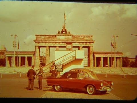 30 historical color photos of West Berlin Germany in 1968