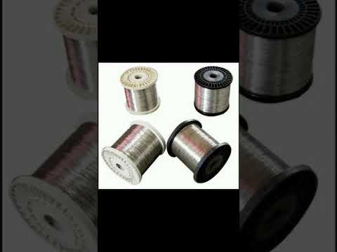 Round 0.5 mm titanium wire spool grade 2