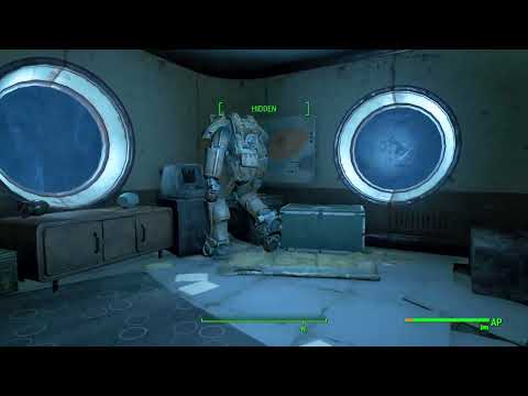 Fallout 4: Planting a caltrop works much better than grenades or mines!