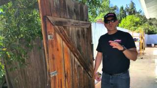 Tips for painting an old wooden fence in LA by Contractor Jordan Shafran