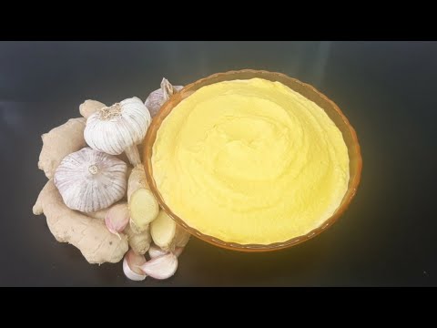 Ginger And Garlic Paste Recipe | How to Make Ginger And Garlic Paste At Home