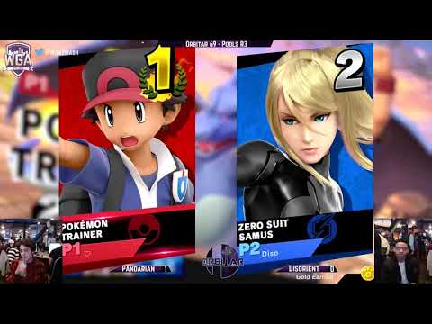 Pandarian (Pokemon Trainer) vs. Disorient (Zero Suit Samus)  - Orbitar 69 - Pools