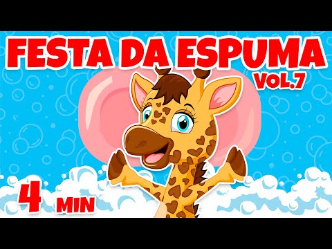 Festa da Espuma Vol. 7 - Giramille 4 min | Desenho Animado Musical