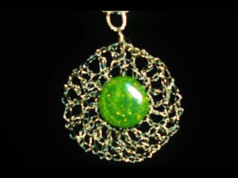 NECKLACE WITH SILICON GEMA