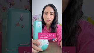 PARTE 6 ENCHENDO A MINI GELADEIRA VIRAL DOS ESTADOS UNIDOS