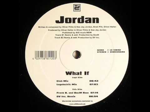 DJ Jordan - What If (DV Inc. Remix)