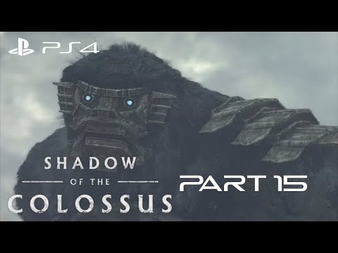Shadow of the Colossus PS4 Walkthrough Gameplay Part 15 - Sentry Giant Colossus