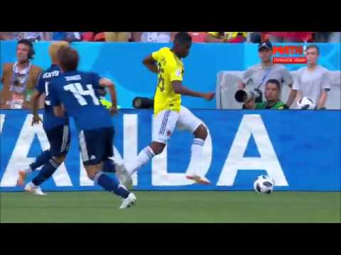 Jefferson Lerma crazy backheel vs Japan HD 1080p