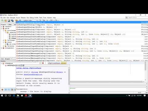 Understanding Input And Output Dialog Boxes Using Simple Java Program
