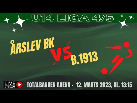 U14 Liga 4/5: Årslev BK - B.1913