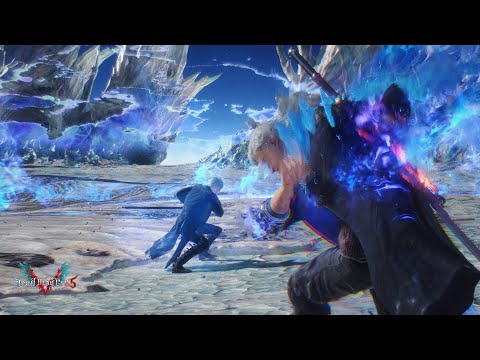 Devil May Cry 5 Mission 20 No Damage Breakerless (DMD) + Credits Fights