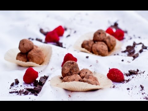 Chocolate Raspberry Truffles | Tasty Memories | Just Eat Life