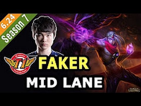 SKT T1 Faker Varus Mid vs Cassiopeia - Patch 6.24 KOREA Ranked