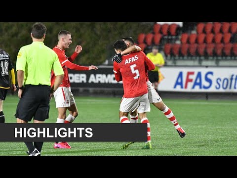 Goals AZ - NAC Breda (4-0) | Onder 19 | KNVB Beker