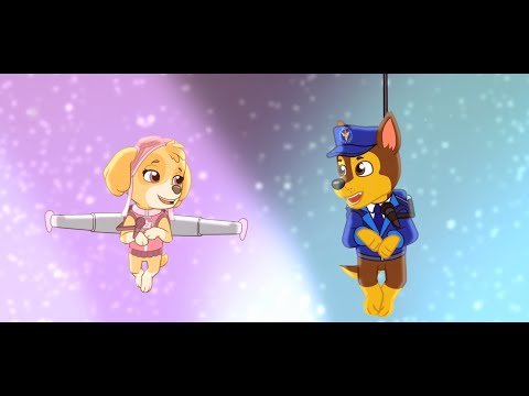 ✨Paw Patrol Performs Rewrite the Stars✨ - Chase and Skye Cover (PROJECT REWRITE) 4K