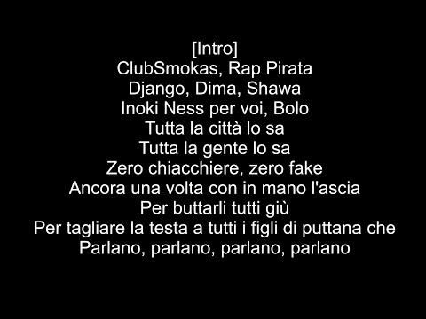 ClubSmokas - Antifake (feat. Inoki Ness) (Testo) [HD]