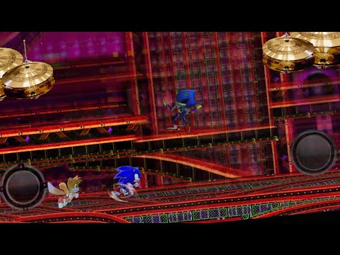 Sonic 4 EP 3 Chrono Chaos: Sonic & Tails on Metal Sonic Boss Fight