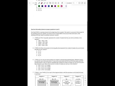 Unit 2c & 2d Cumulative Review