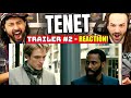TENET TRAILER #2 - REACTION! (Christopher Nolan | Robert Pattinson | John David Washington)