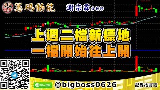 【大戶羅盤籌碼動能】 #謝宗霖1130，上週二檔新標地 一檔開始往上開 (圖)