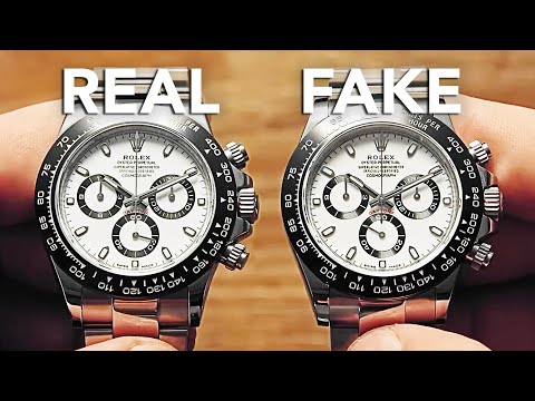 Rolex Real Vs Fake Comparison
