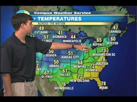 CWS Forecast September 18th, 2012