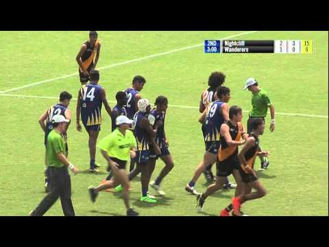 Nightcliff v Wanderers; U18s Grand Final; TIO NTFL 2015/16 Q2