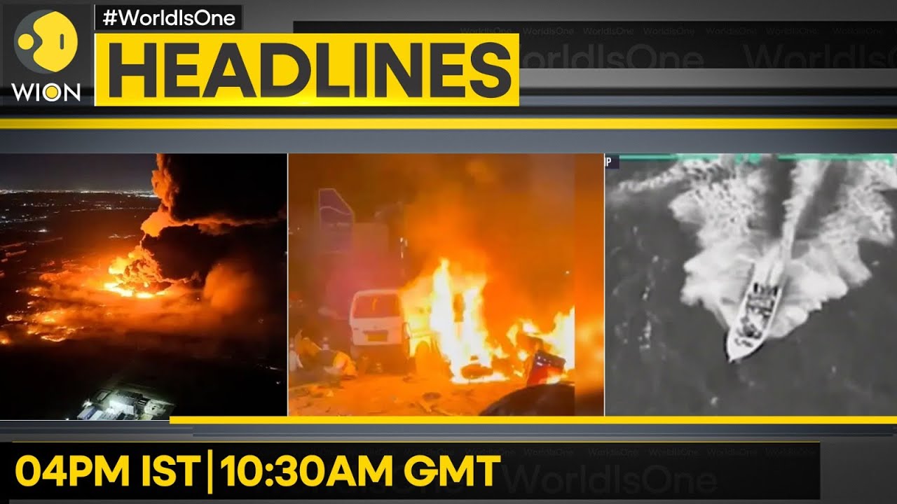 J&K: Video Captures Blast At Police Station | US Releases Footage Of Drug Boat Strike | Headlines