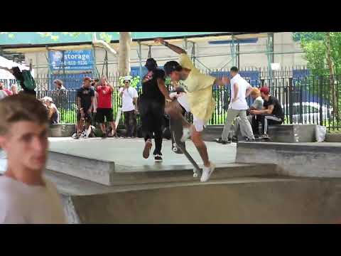 NYJAH HUSTON GO SKATE DAY 2018 NYC RAW CLIPS