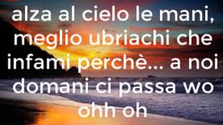 Domani ci passa: testo ufficiale