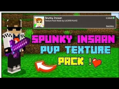 Spunky Insaan texture pack for Minecraft Java 1.19+ @SpunkyInsaan20