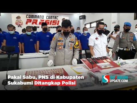 Pakai Sabu, PNS di Kabupaten Sukabumi Ditangkap Polisi