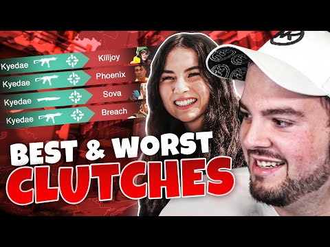 HIKO Reacts to KYEDAE'S Best & Worst Valorant Clutches!