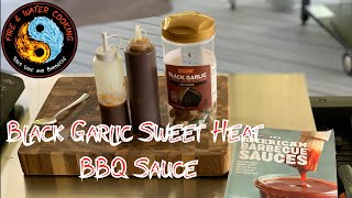 Homemade Black Garlic Sweet Heat Barbecue Sauce
