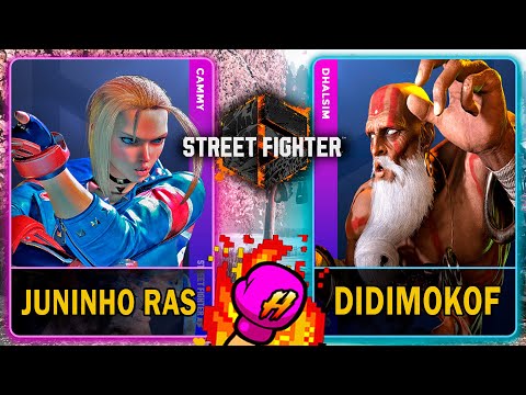 Street Fighter 6 🥊 Juninho-Ras (CAMMY) VS Didimokof (DHALSIM) 🥊 スト6  🥊 SF6 🥊