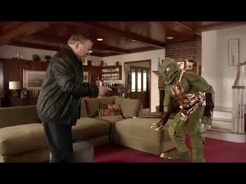 The Great Battle of the Real William Shatner & The Gorn in his Living Room is Amazing