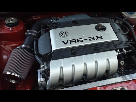 VW MK1 VR6 Sound Test and Test Drive