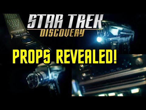 Star Trek: Discovery Phaser, Communicator, and other props revealed!