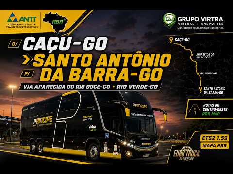 ETS2 1.59 | Caçu-GO ➜ Santo Antônio da Barra-GO | G7 1600 LD MB