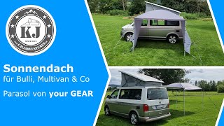 Sonnendach für Bulli, Multivan & Co - Parasol von your GEAR