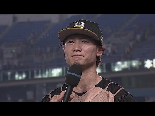 ファイターズ・西川選手ヒーローインタビュー 2018/9/2 M-F