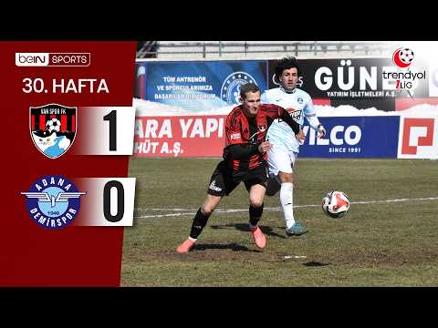 FK Vanspor Van 1-0 Adana Demirspor Kulübü 