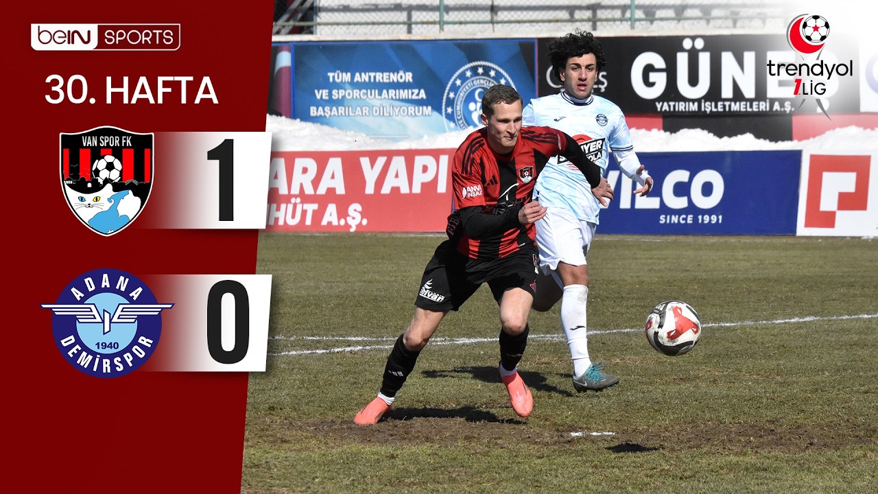Vanspor FK vs Adana Demirspor Highlights