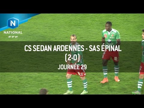 J29 - CS Sedan - SAS Epinal (2-0), le résumé