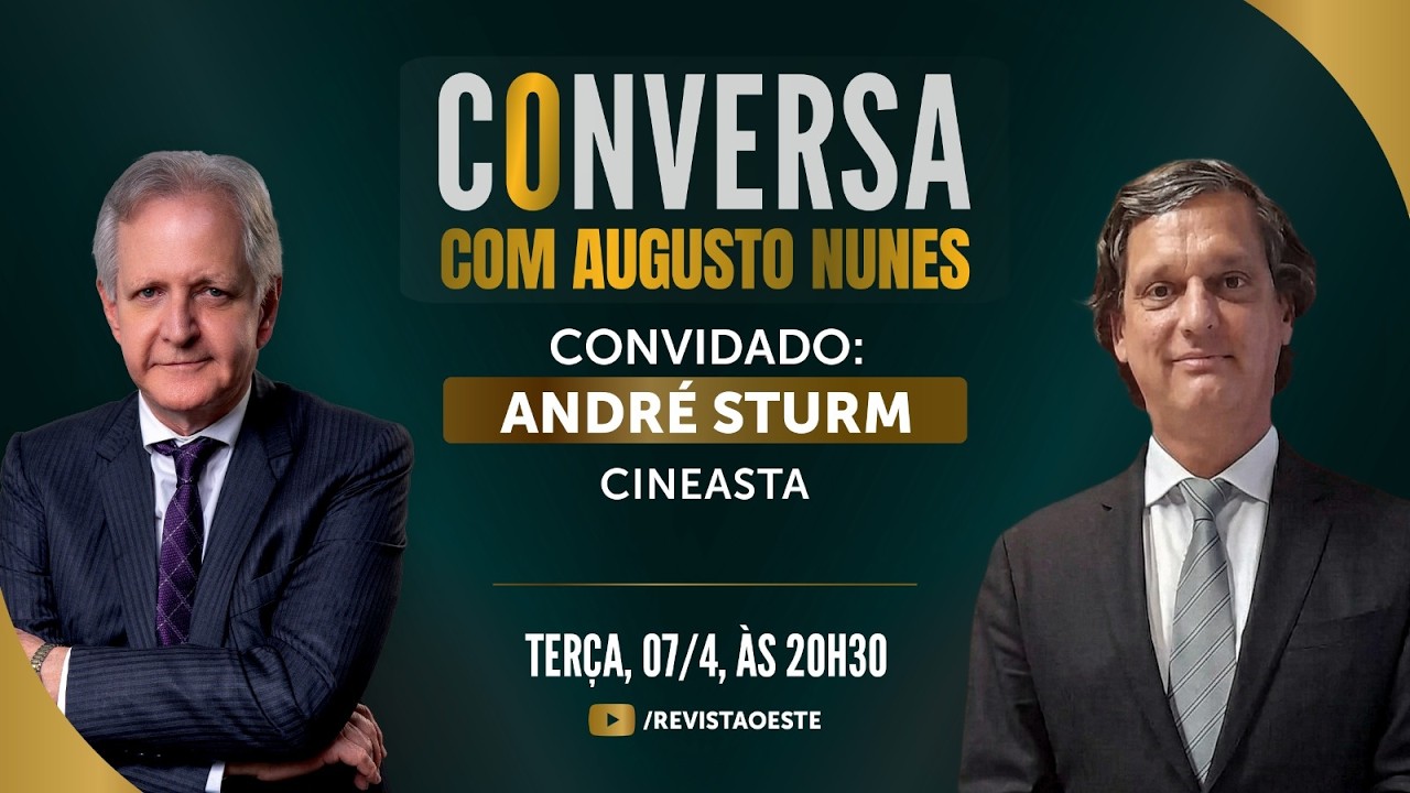 CONVERSA COM ANDRÉ STURM, CINEASTA | 07/04/26