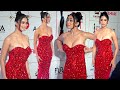 OHH NO Dress Is Almost Fall Down Sini Shetty Faces OOPS Moment In Public Filmafare OTT Awards
