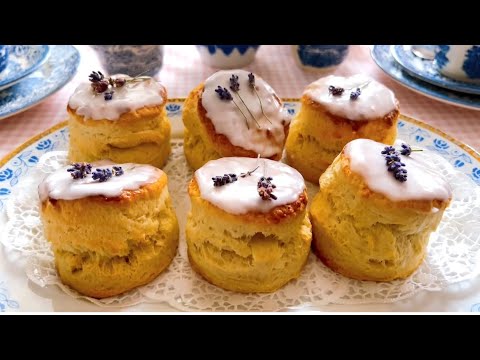 βLight & Soft Lavender Scones Recipe | Perfect for Afternoon Tea!