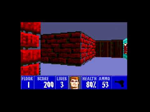 Wolf 3D Ray casting engine demo on the ZX Spectrum Next