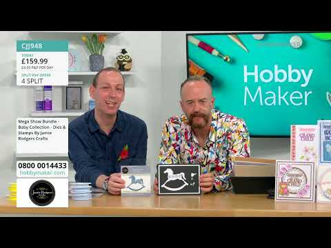 08/11/2025 - Jamie Rodgers Crafts, Paper Dienamics, American Crafts & Crafter's Companion